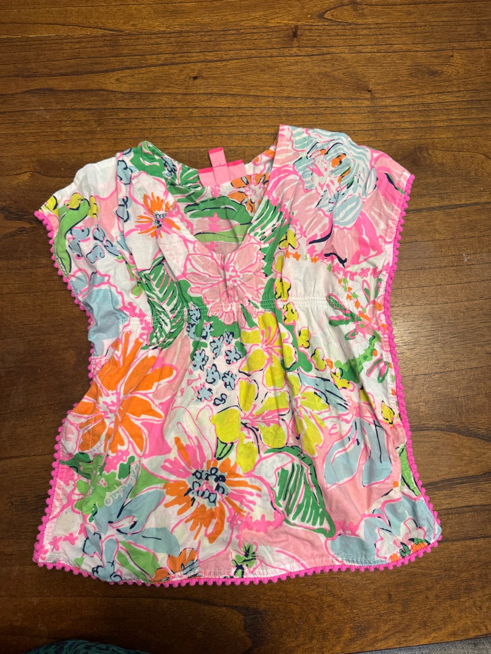 Lily Pulitzer for Target Tropical Floral Swim Coverup 3T